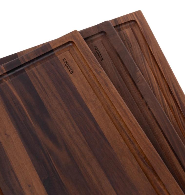 Woodsea Butcher Groove S - Valnöt Trä Skärbräda med juice ränna 45x30 cm 1208971534