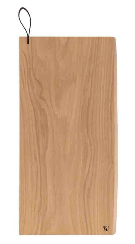 Woodsea Chop-Chop Oak XL - Ekträ Skärbräda 50x24cm med läderhandtag 1208971542