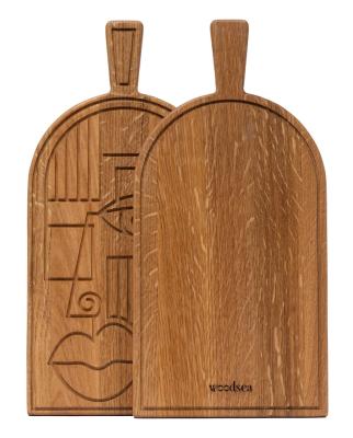 Woodsea Mask Oak - Ekmask skär- och serveringsbräda 38x19 cm 1208971562