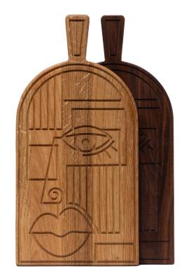 Woodsea Mask Oak - Ekmask skär- och serveringsbräda 38x19 cm 1208971562