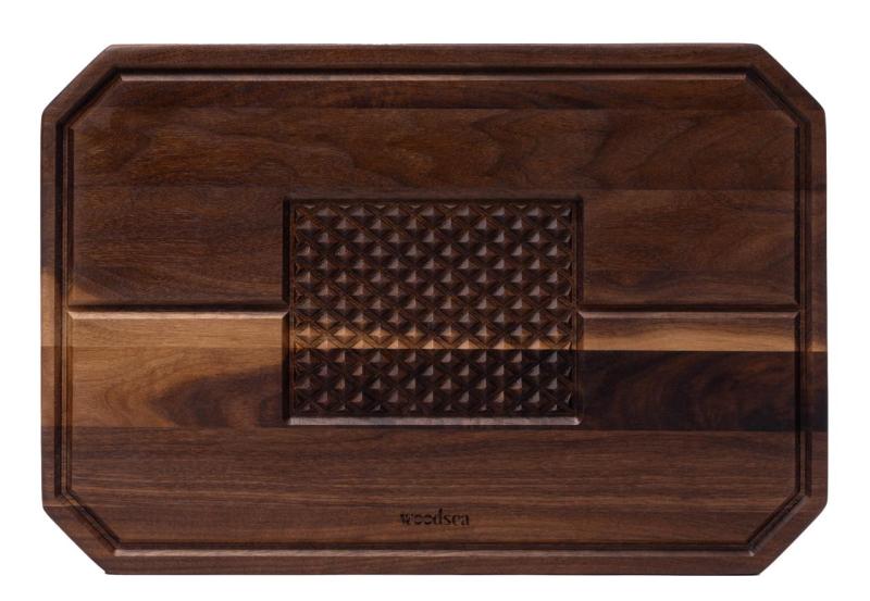 Woodsea Castle Steak - Valnötsträ Steak skär- och serveringsbräda 45x30 cm 1208971569