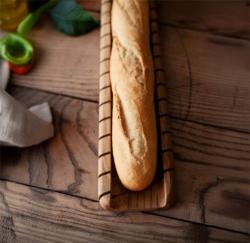 Woodsea Boardette - Askträ Franskt baguette skär- och serveringsbräda 640x100 mm 1208971570