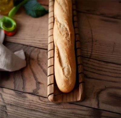 Woodsea Boardette - Askträ Franskt baguette skär- och serveringsbräda 640x100 mm 1208971570