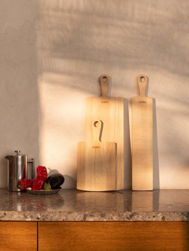 Woodsea Pine Natural S - Lönnträskärbräda 20x38cm 1208971572