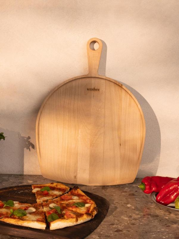 Woodsea Pine Natural - Lönnträ Pizzaplanka 47x35 cm 1208971581
