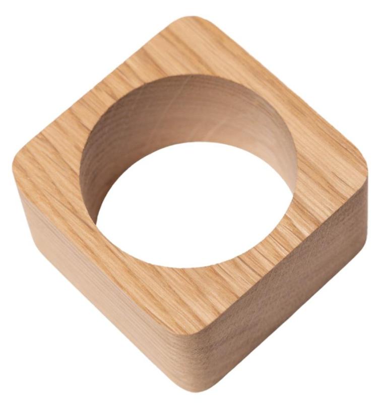 Woodsea Servettring Ek - Ekservettring 5x5 cm 2 stycken 1208971602