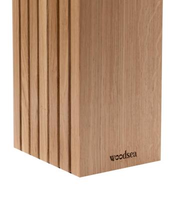 Woodsea Block Oak M - Ekträ Knivhållare Block 17x12 cm 1208971610