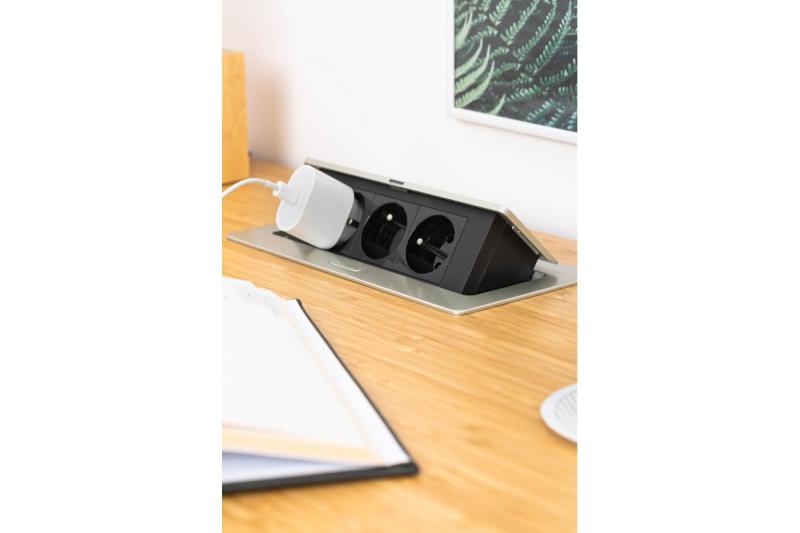 SOFT utdragbart eluttag, strömkabel 1,5 m