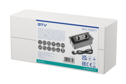 Möbeluttag MULTISOFT, 2xSCHUKO, USB A+C, RJ45, kabel 1,5 m, svart