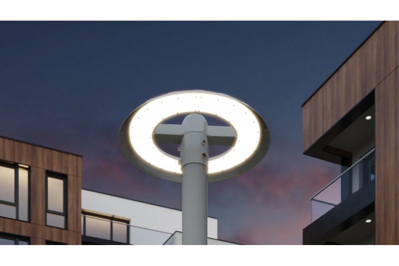 LED-trädgårds-/parkarmatur ORLANDO, 50 W, 5000 lm, 4000K, AC180-250V, IP65
