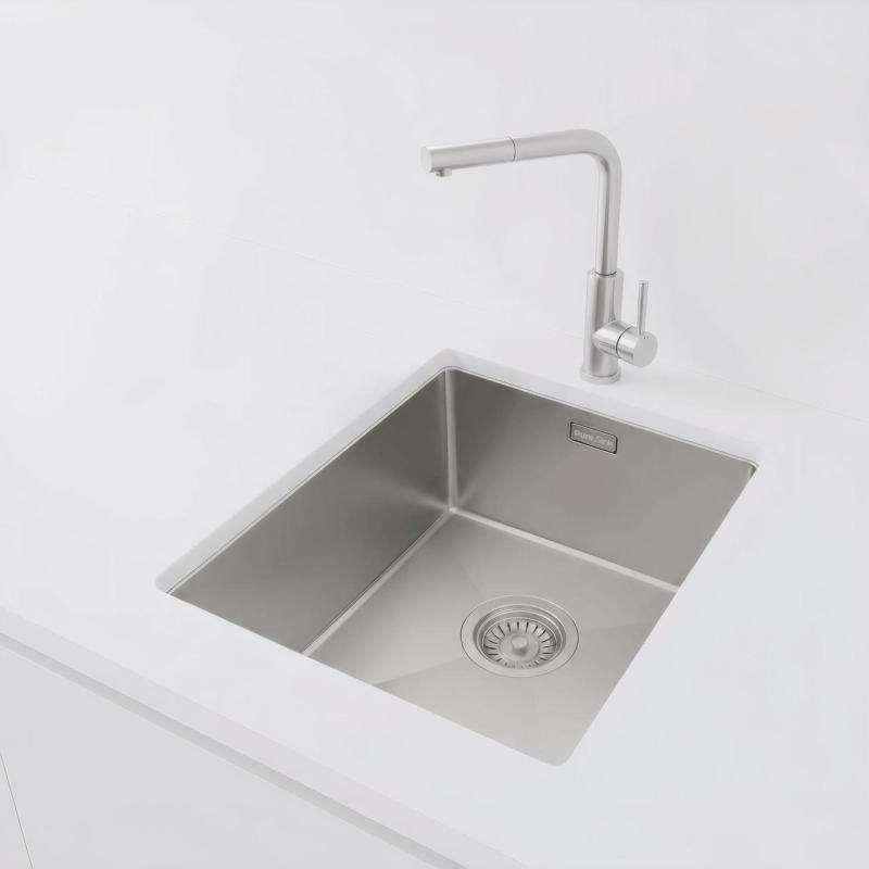 Pure.Sink Luxion rostfritt stål diskho 36x40 cm undermonterad, infälld och påbyggd PLX3640-02