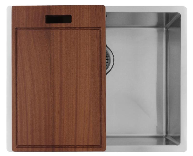 Pure.Sink Luxion Rostfritt stål diskho 50x40 cm underbyggd, infälld och påbyggd  PLX5040-02