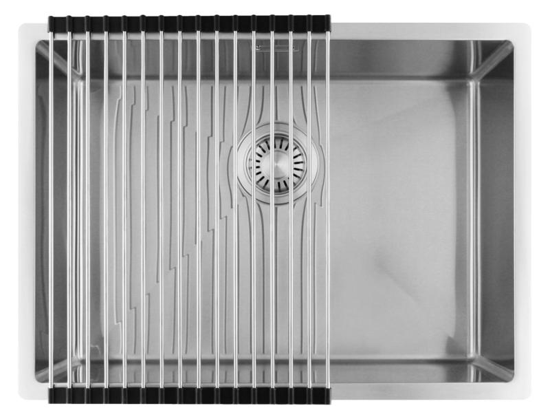 Pure.Sink Luxion Rostfritt stål diskho 55x40 cm undermonterad, infälld och påbyggd PLX5540-02