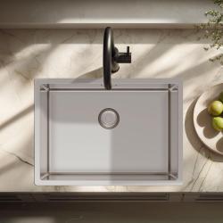 Pure.Sink Exclusivo Special 35 cm lång rostfri diskho 50 x 35 cm 10 mm radie PEX5035-02