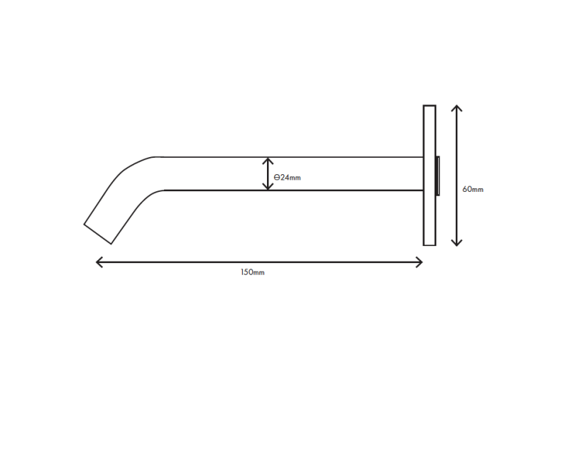 MURO TUA badkarsutlopp krom M1.CA3.W.15.CR