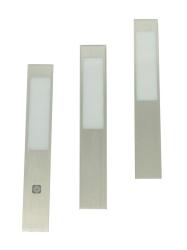 Indux Nex Köksmonterad LED-set 3x3 W med integrerad touch-dim-brytare Aluminium 1208972335