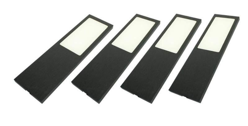 Indux Solin Kök Bygg Multi Tone LED Set 4 Spots x 3,6 W Svart 1208972346