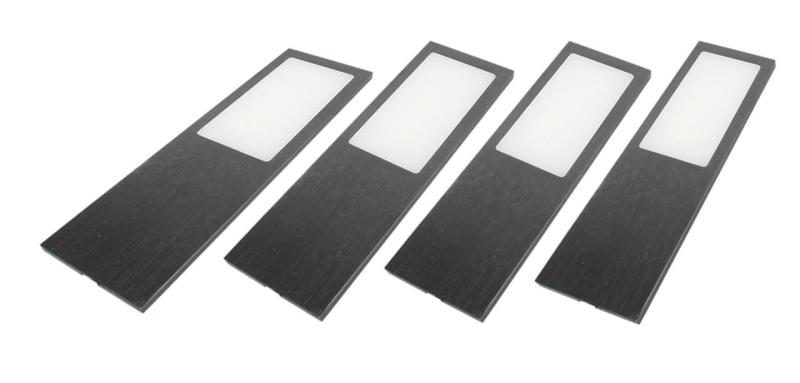 Indux Solin Kök Bygg Multi Tone LED Set 4 Spots x 3,6 W Gun metal 1208972354