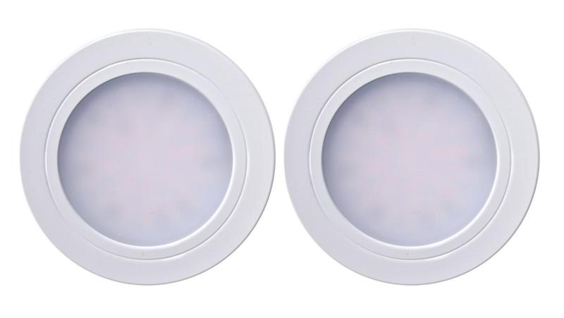 Indux Luma Liten inbyggd kök Multi Tone LED Set 2 Spots Vit 1208972386