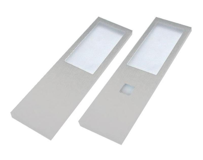 Indux Lino Kök Bygg LED-set 2 spotlights 4W med integrerad touch-dim-brytare Aluminium 1208972394