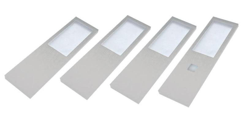 Indux Lino Kök Bygg LED-set 4 spotlights 4W med integrerad touch-dim-brytare Aluminium 1208972396