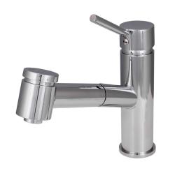 Aquanello Voss Köksblandare i krom med utdragbart utlopp och sprayfunktion CR-7200-VS