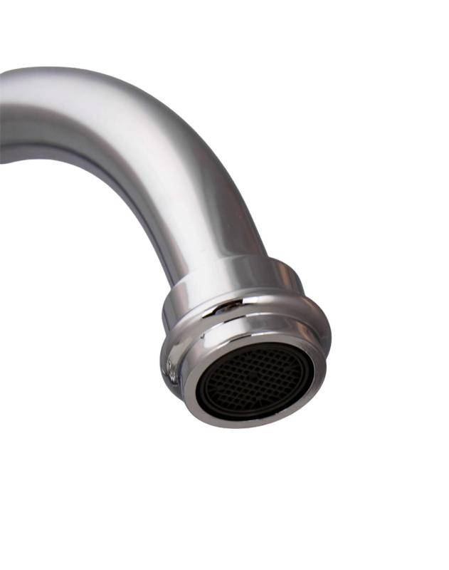 Aquanello Heritage Ascot Klassisk kök Nostalgisk kökskran Krom med rund pip CR-4003-HA