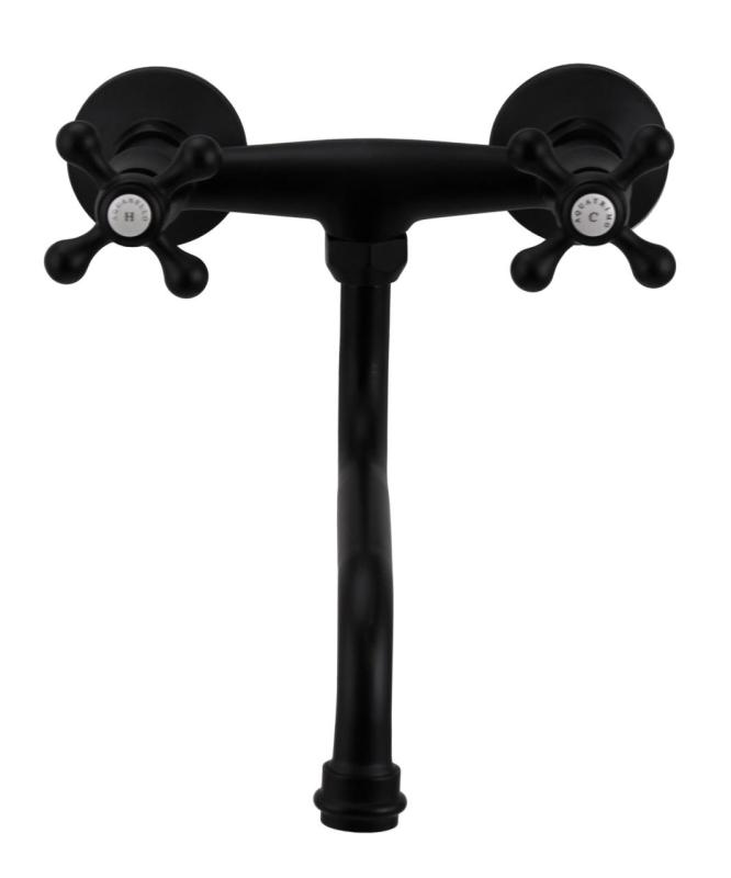 Aquanello Heritage Ascot Klassisk kökskran, svart BL-4111-HA