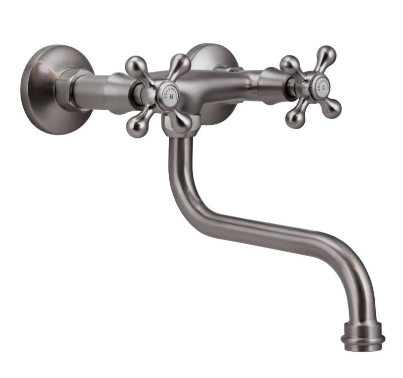 Aquanello Heritage Ascot Klassisk kökskran i rostfritt stål NB-4111-HA