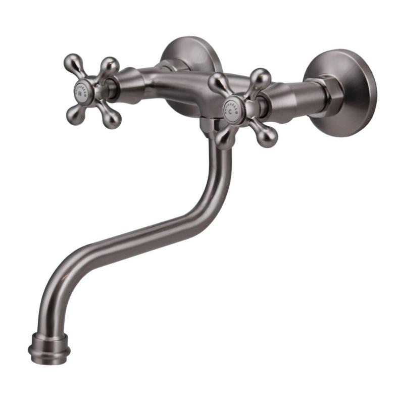 Aquanello Heritage Ascot Klassisk kökskran i rostfritt stål NB-4111-HA