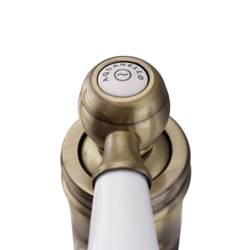 Aquanello Heritage Manor Klassisk nostalgisk tvättställsblandare i brons BN-1001-HM