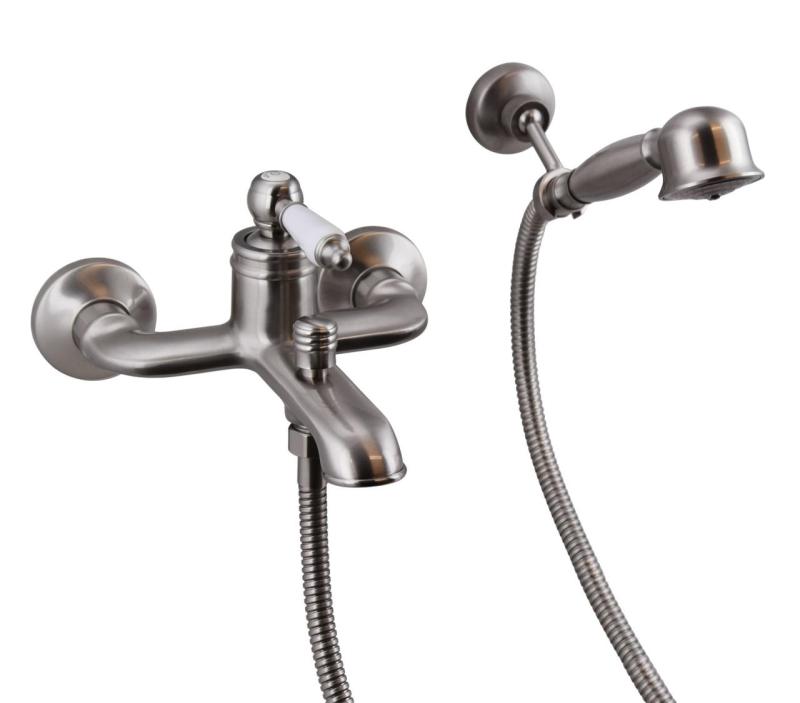 Aquanello Heritage Manor Klassisk badrumsblandare i rostfritt stål NB-3001-HM