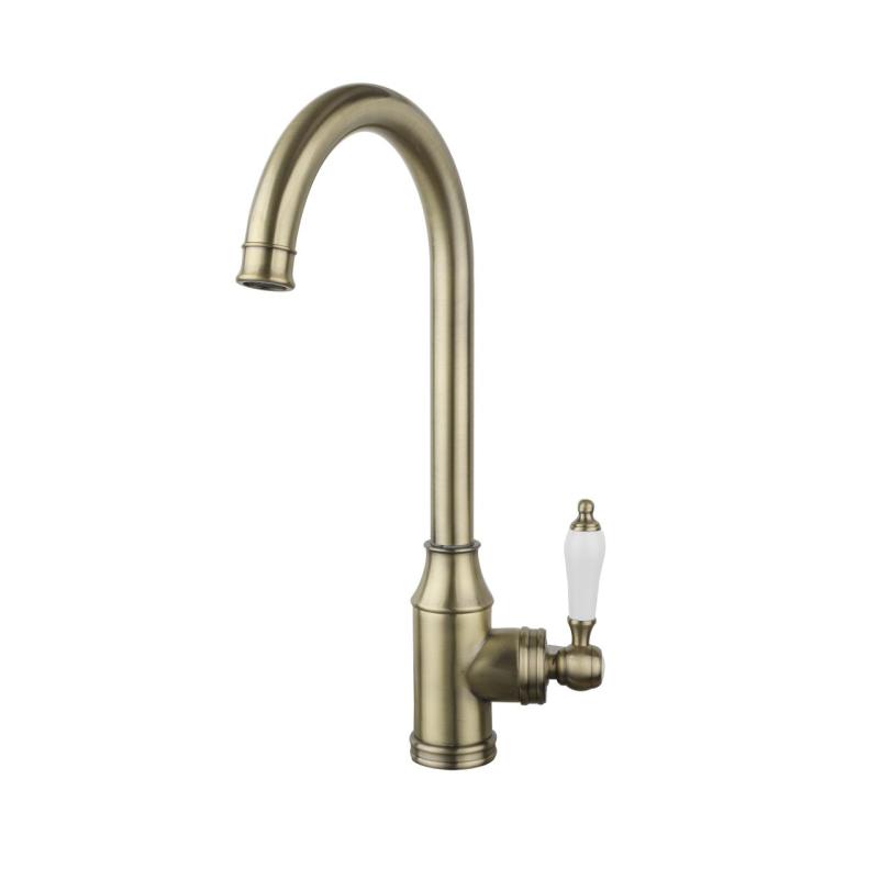Aquanello Heritage Manor Klassisk kökskran i nostalgisk stil, brons BN-9001-HM