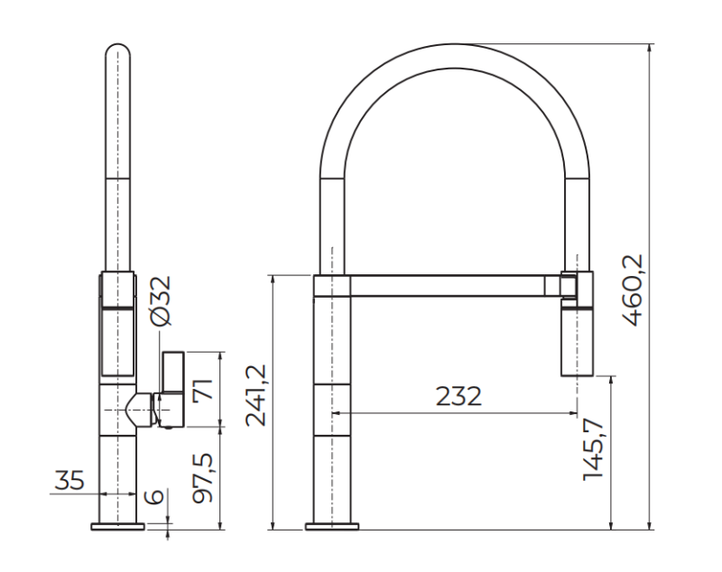 Ausmann Mosel Kombinationsset diskbänk PVD koppar 50x40 cm med kökskran, tvåldispenser och rullmatta 1208972563