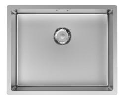 Pure.Sink Comfort Diskho i rostfritt stål, 50 x 40 cm, 10 mm radie, för undermontering, planmontering och påbyggnad, PCM5040-02